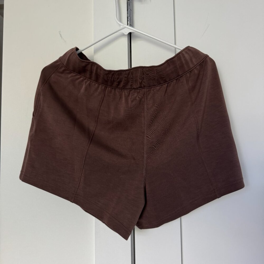 Prana Shea Soft Crewneck + Shorts Set in Mocha - Picture 4 of 4
